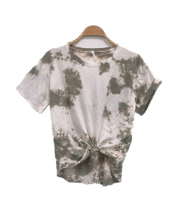 NEUTRAL COLOR HAND TIE DYE