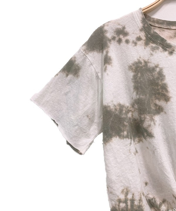 NEUTRAL COLOR HAND TIE DYE