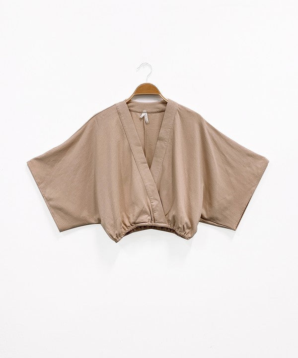 Hemp Kimono Crop NEW